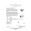 Image 5 : 1.86 ctw Sapphire and Diamond Ring - 14KT White Gold