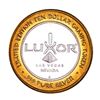Image 2 : .999 Silver Luxor Las Vegas, Nevada $10 Casino Limited Edition Gaming Token