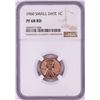 Image 1 : 1960 Small Date Proof Lincoln Memorial Cent Coin NGC PF68RD