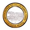 Image 2 : .999 Silver Sam's Town Las Vegas $10 Limited Edition Casino Gaming Token