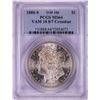 Image 1 : 1880-S VAM-10 8/7 Crossbar Top 100 $1 Morgan Silver Dollar Coin PCGS MS64
