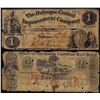 Image 1 : Lot of (2) Miscellaneous 1800's Obsolete Banknotes