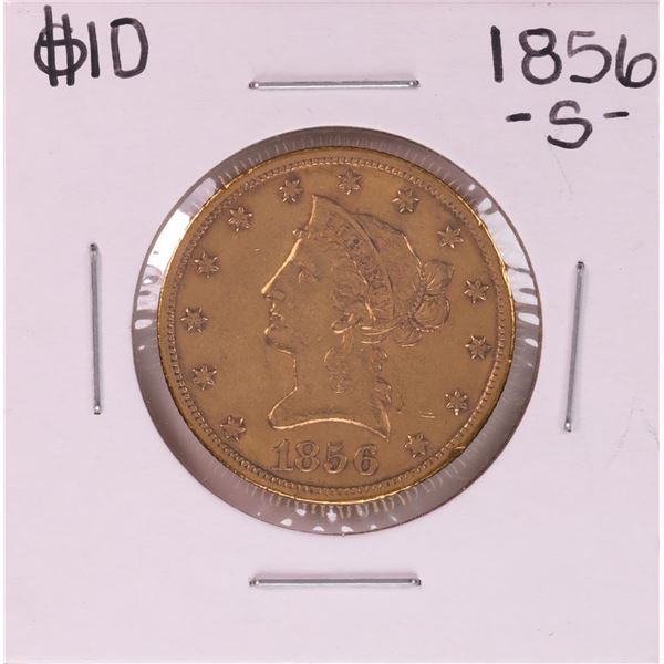 1856-S $10 Liberty Head Eagle Gold Coin