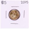 Image 1 : 2015 $5 American Gold Eagle Coin