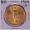 Image 1 : 1909-S $20 St. Gaudens Double Eagle Gold Coin