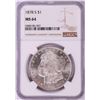 Image 1 : 1878-S $1 Morgan Silver Dollar Coin NGC MS64