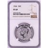 Image 1 : 1964 Proof Kennedy Half Dollar Coin NGC PF69
