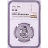 Image 1 : 1963 Proof Franklin Half Dollar Coin NGC PF68