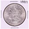 Image 1 : 1887 $1 Morgan Silver Dollar Coin