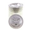 Image 2 : Roll of (20) Brilliant Uncirculated 1996 $1 American Silver Eagle Coins