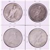 Image 2 : Lot of (4) 1922-S $1 Peace Silver Dollar Coins