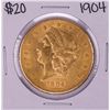 Image 1 : 1904 $20 Liberty Head Double Eagle Gold Coin