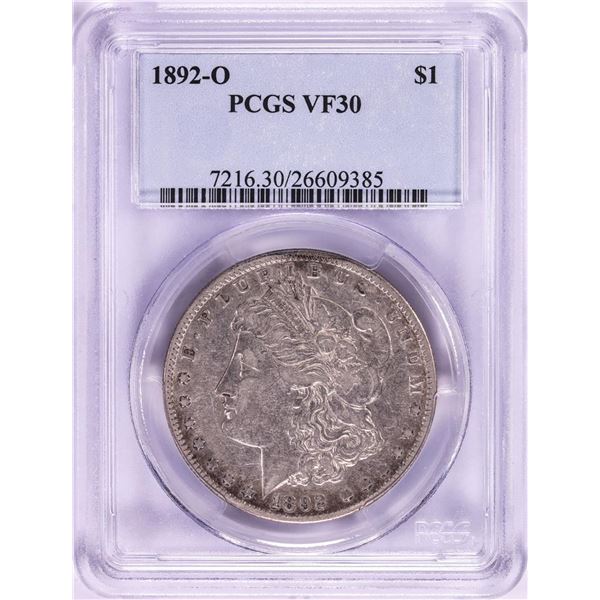 1892-O $1 Morgan Silver Dollar Coin PCGS VF30