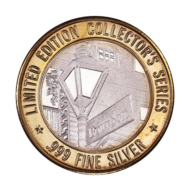 .999 Silver Harrah's Kansas City, MO $10 Casino Limited Edition Gaming Token