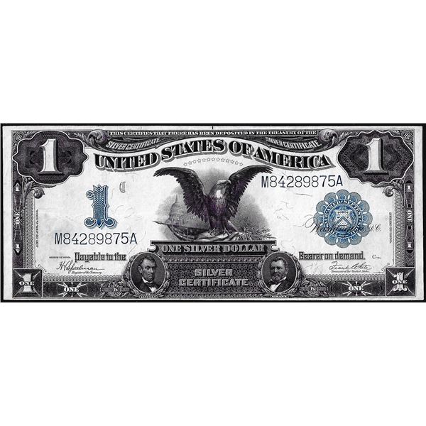 1899 $1 Black Eagle Silver Certificate Note