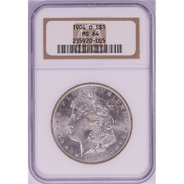 1904-O $1 Morgan Silver Dollar Coin NGC MS64