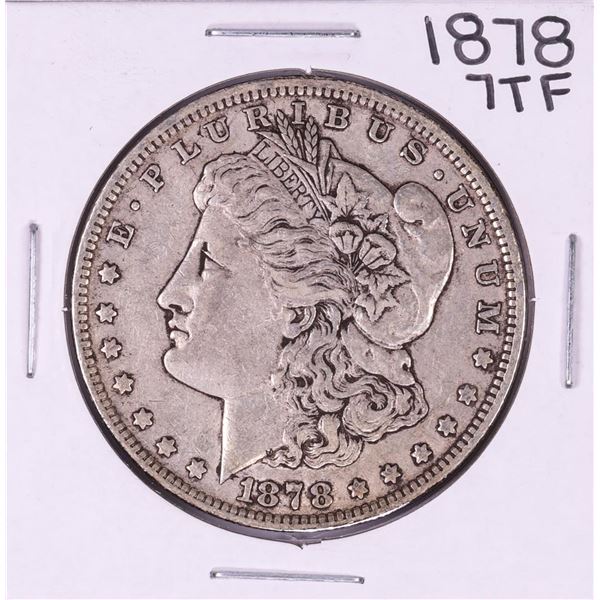 1878 7TF $1 Morgan Silver Dollar Coin