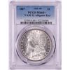 Image 1 : 1887 VAM-12 Alligator Eye $1 Morgan Silver Dollar Coin PCGS MS64+ Top 100