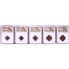 Image 1 : Lot of (5) Ancient Roman Empire Coins NGC Certified