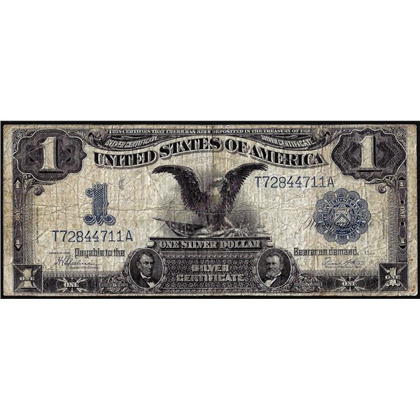 1899 $1 Black Eagle Silver Certificate Note