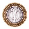 Image 1 : .999 Silver Caesars Palace Las Vegas, Nevada $10 Casino Limited Edition Gaming Token