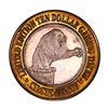 Image 1 : .999 Silver Circus Circus Hotel & Casino $10 Limited Edition Casino Gaming Token