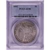 Image 1 : 1892 $1 Morgan Silver Dollar Coin PCGS AU50
