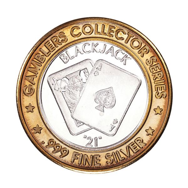 .999 Fine Silver Sam's Town Casino Las Vegas $10 Limited Edition Gaming Token