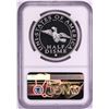 Image 2 : 1792-2017 Half Disme 1 oz. Silver Medal NGC PF70 W/Edmund C. Moy Signature