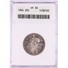 Image 1 : 1924 Standing Liberty Quarter Coin ANACS VF30