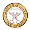 Image 1 : .999 Fine Silver Hard Rock Hotel & Casino Las Vegas $10 Limited Edition Gaming Token
