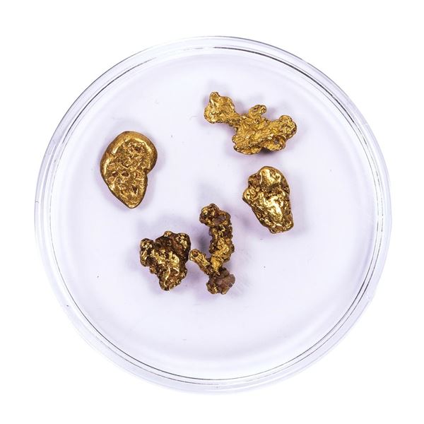 Lot of Gold Nuggets 3.26 Grams Total Weight