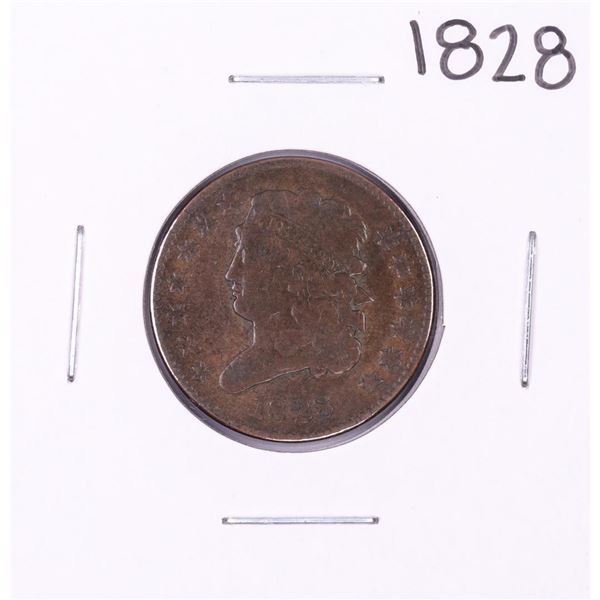 1828 Classic Head Half Cent Coin