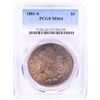 Image 1 : 1881-S $1 Morgan Silver Dollar Coin NGC MS64 Nice Toning