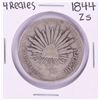 Image 1 : 1844 Zs Mexico 4 Reales Silver Coin