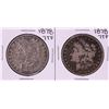 Image 1 : Lot of (2) 1878 7TF $1 Morgan Silver Dollar Coins