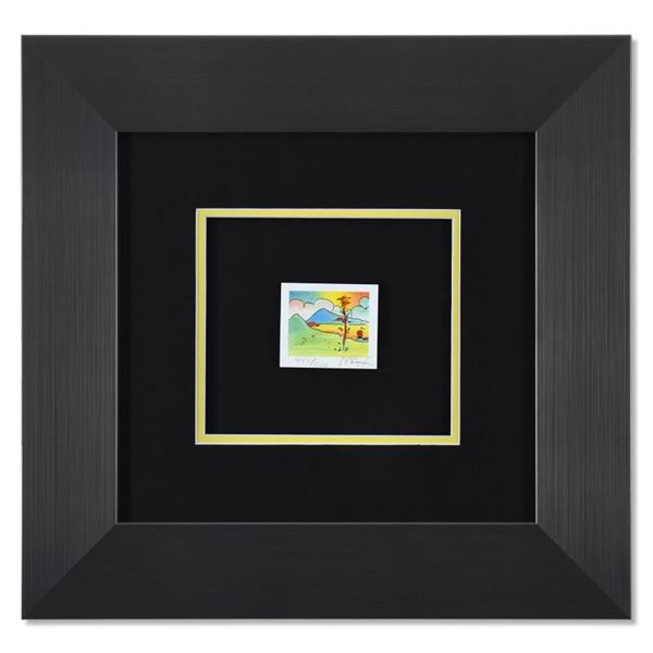 Peter Max "Tree with Sailboat" Limited Edition Lithograph on Paper