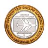 Image 2 : .999 Silver McCarran International Airport $10 Casino Limited Edition Gaming Token
