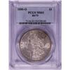 Image 1 : 1880-O 80/79 $1 Morgan Silver Dollar Coin PCGS MS61