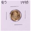 Image 1 : 1998 $5 American Gold Eagle Coin