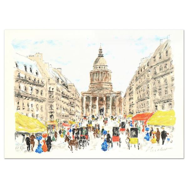 Urbain Huchet "Pantheon" Limited Edition Lithograph on Paper