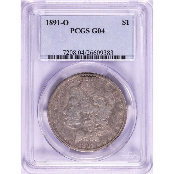 1891-O $1 Morgan Silver Dollar Coin PCGS G04