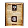 Image 2 : 1896 $1 Morgan Silver Dollar Coin Wild Bill Hickok Legends of the Wild West