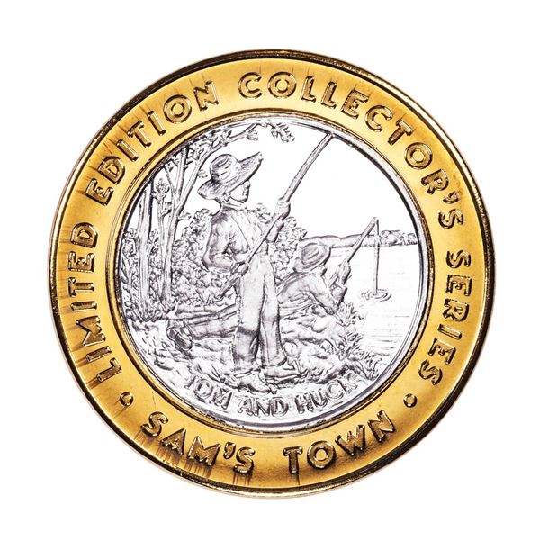 .999 Fine Silver Sam's Town Casino Las Vegas $10 Limited Edition Gaming Token