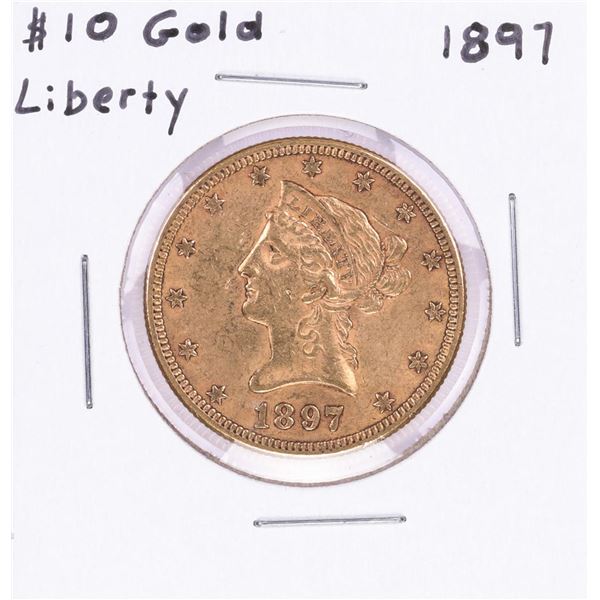 1897 $10 Liberty Head Eagle Gold Coin