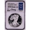 Image 1 : 2020-S $1 Proof American Silver Eagle Coin NGC PF70 Ultra Cameo Edmund Moy Signature