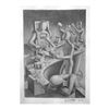 Image 1 : Kostabi "Tapsters Trap" Original Pencil on Paper
