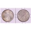 Image 2 : Lot of (2) 1926-S $1 Peace Silver Dollar Coins