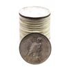 Image 2 : Roll of (20) Brilliant Uncirculated 1922 $1 Peace Silver Dollar Coins