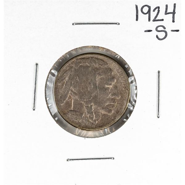 1924-S Buffalo Nickel Coin